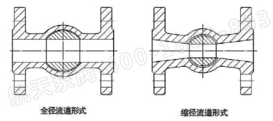 全(quán)通徑結構及縮徑結構