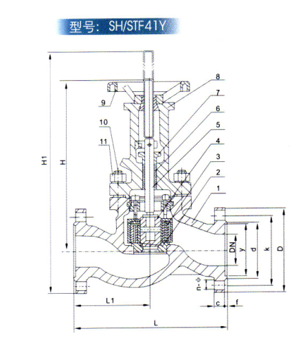 疏(shū)水調節閥(fá)産品結構(gòu)圖
